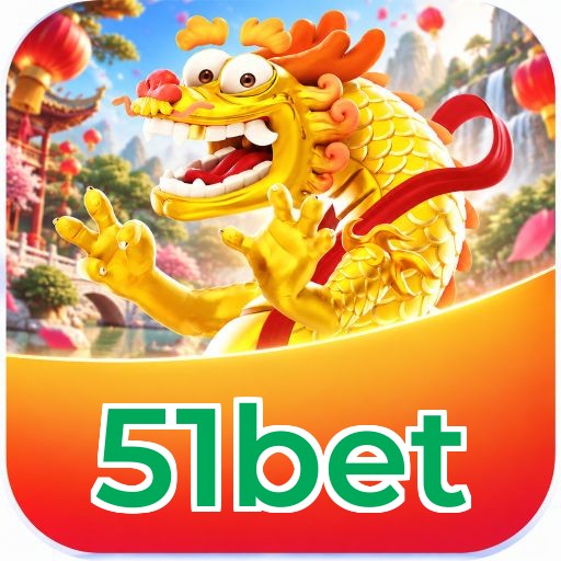 Interface da plataforma 51bet mostrando slots populares e bônus de boas-vindas